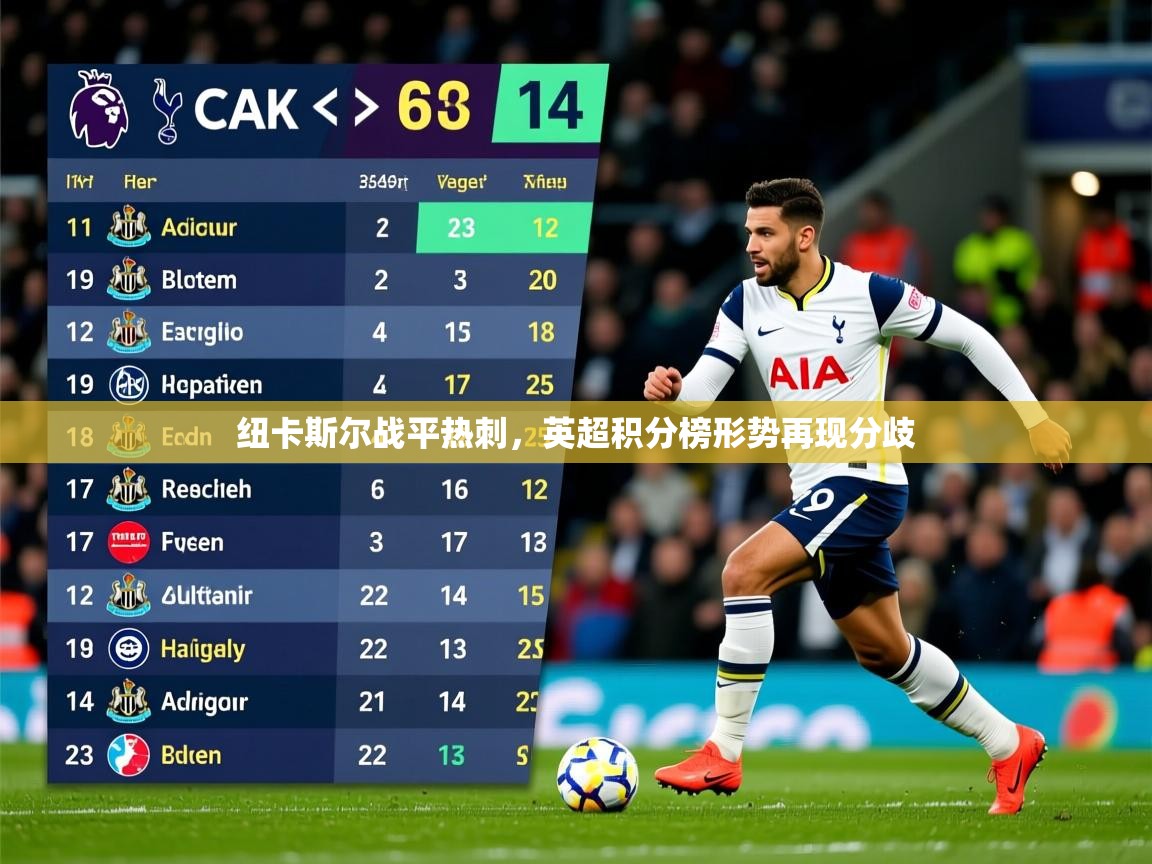 2025火狐体育官网登录纽卡斯尔战平热刺，英超积分榜形势再现分歧