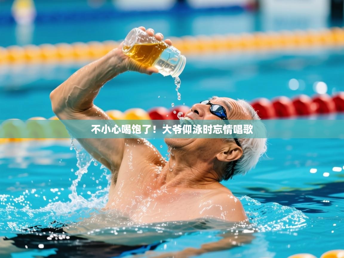 2025火狐体育官网不小心喝饱了！大爷仰泳时忘情唱歌